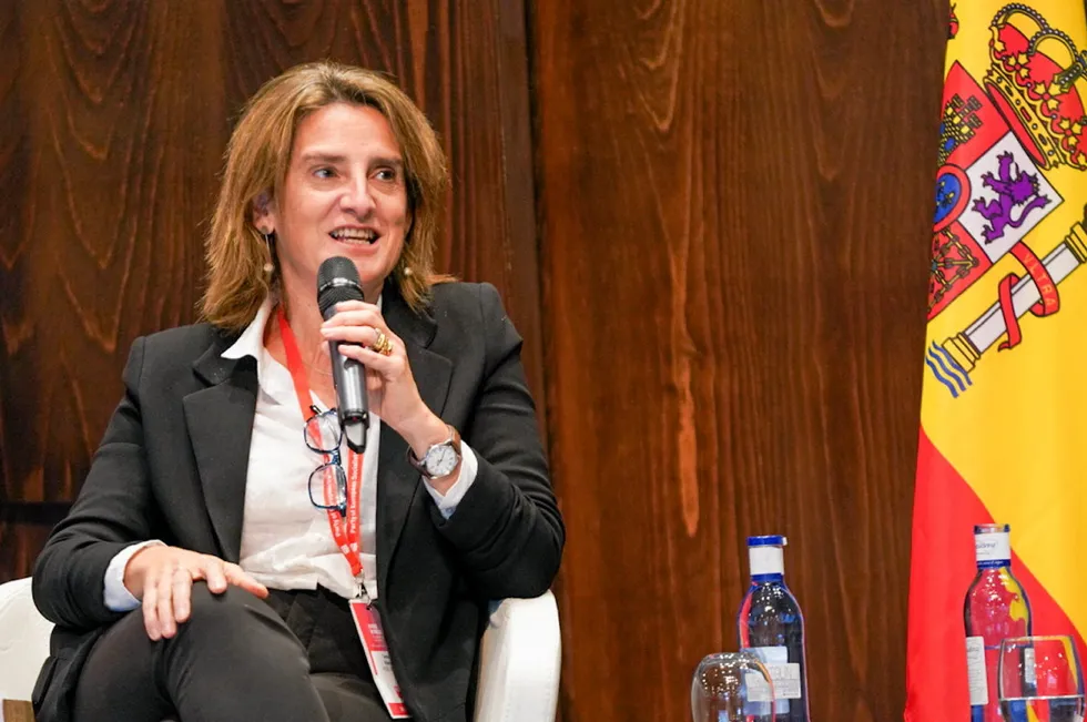 Teresa Ribera, Spain's minister for the ecological transition.