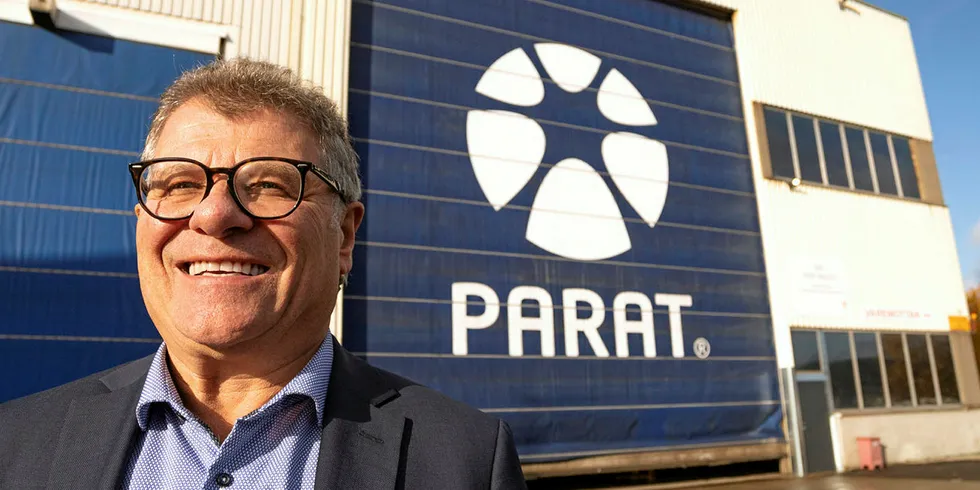 TROR PÅ MILLARDVEKST: Styreleder i Parat Halvorsen, Yngve Martin Halvorsen, tror samarbeidet med de kinesiske partnerne kan gi en omsetning på 4,5 milliarder kroner innen fem år.