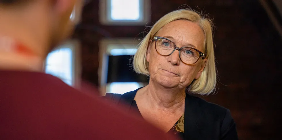 Marit Arnstad (Sp) mener EUs nye krav til medlemslandene om gasslagre bør bety at Norge får fylle opp vannkraftmagasinene og eksportere mindre strøm til kontinentet.