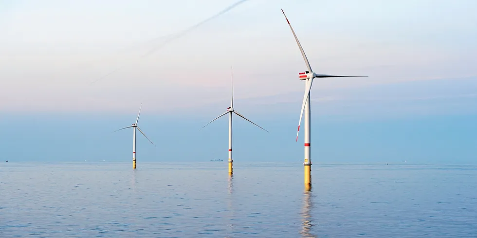 Equinor har sikret seg 65 milliarder kroner til havvind-parken Doggerbank som får en kapasitet på 3,6 GW.