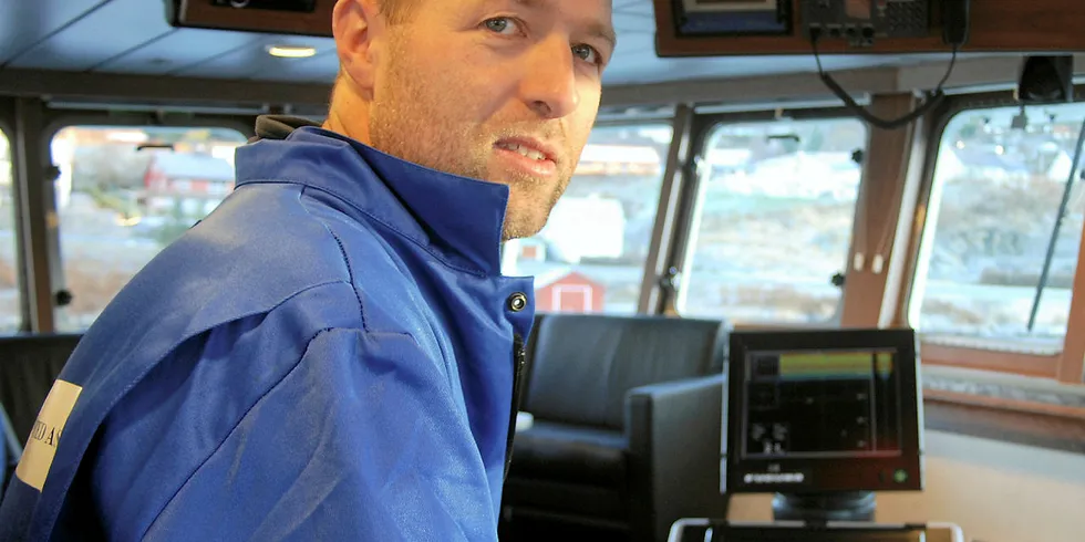 FRYKTER KOSTNADEN: Reder og skipper Tor-Gunnar Kransvik fra Sørvågen i Lofoten mener blant annet at ferskfiskeksport har skapt lønnsomhet langs kysten av Nord-Norge.