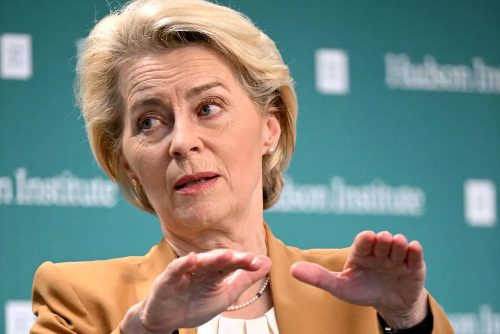 European Commission President Ursula von der Leyen