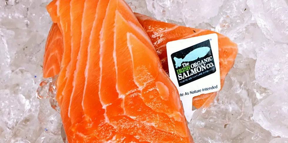 Mowi tjente godt på økologisk laks fra Irland i første kvartal. Fisken selges blant annet under merkenavnet The Irish Organic Salmon Company.