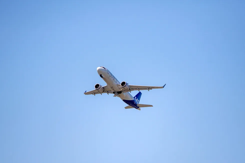 SAS-flyene er i luften, men økonomisk er selskapet nesten på bar bakke.