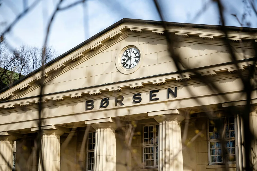 Oslo Børs åpner opp tirsdag.