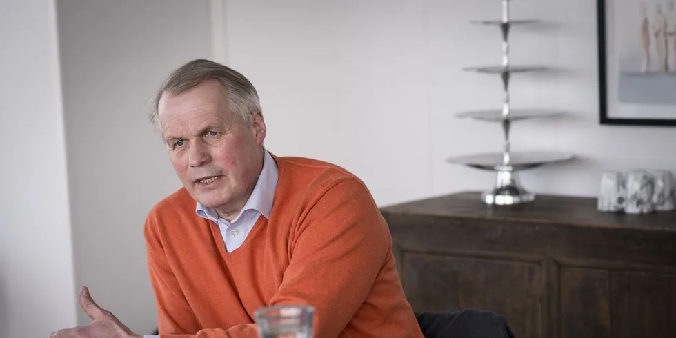 Gustav Witzøe ønsker kloen i fiskeriselskapet Nergård. For to uker siden skal han ha bydd 2,4 milliarder kroner for selskapet. Foto: Geir Otto Johansen.