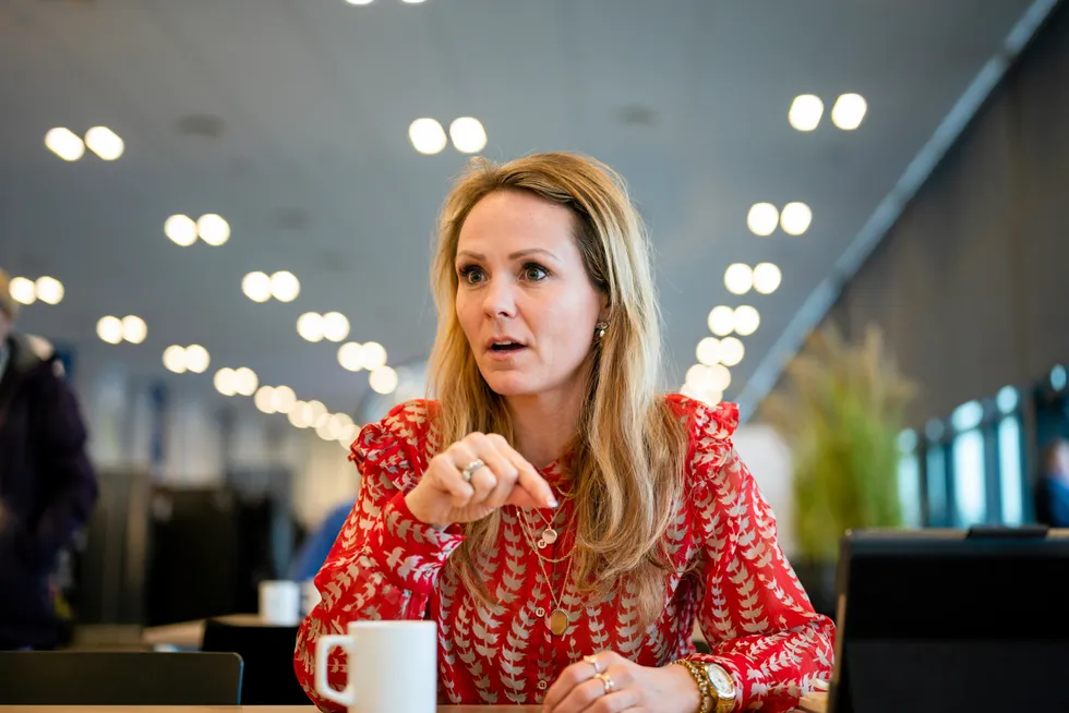 Linda Hofstad Helleland sitter næringskomiteen for opposisjonspartiet Høyre. I partiets alternative budsjett får dagens regjering stryk for både grønt og kyst.