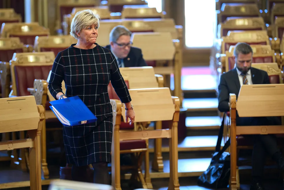 Stortinget innførte altså i praksis en ny og skjerpet beskatning av aksjeinntekter for personlige aksjonærer, og aktørene innrettet seg etter dette, skriver finansminister Siv Jensen i innlegget.