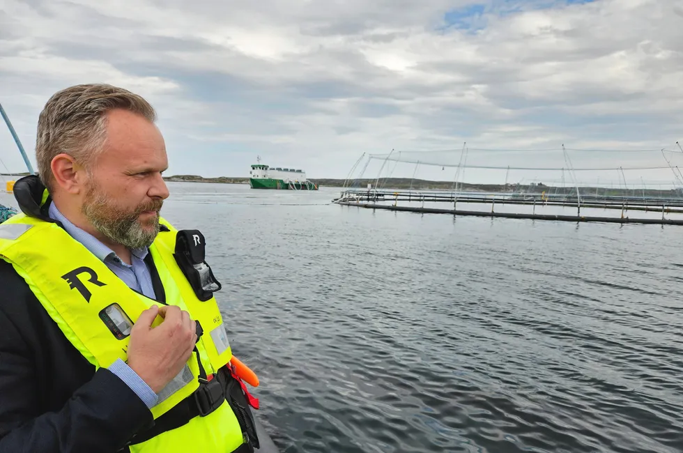 Helge Kvalvik er konsernsjef i Måsøval. Bildet er tatt ved en tidligere anledning.