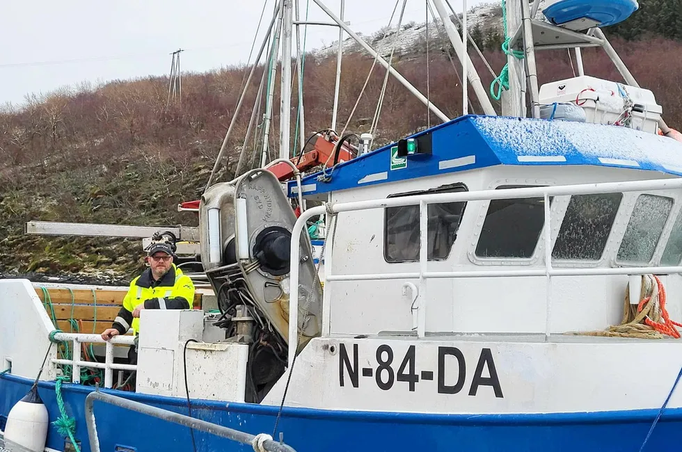 Jim Patrick Johansen leder Midt-Helgeland Fiskarlag. Tidligere ved rømming har han selv vært med på gjenfangst.