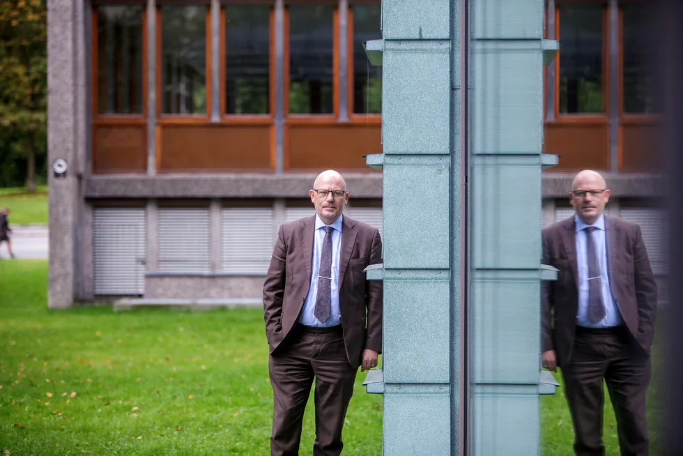 Oslo, 19.09.2017: Seniorrådgiver Arne Røed Simonsen. I Næringslivets sikkerhetsråd til en sak om at Hvert tiende norske selskap velger ikke å anmelde når de oppdager kriminalitet i eget selskap. Årsaken er at de ikke stoler på at politiet gjør en god nok jobb, i flg. ny undersøkelse. Foto: Javad Parsa Foto: Javad Parsa
