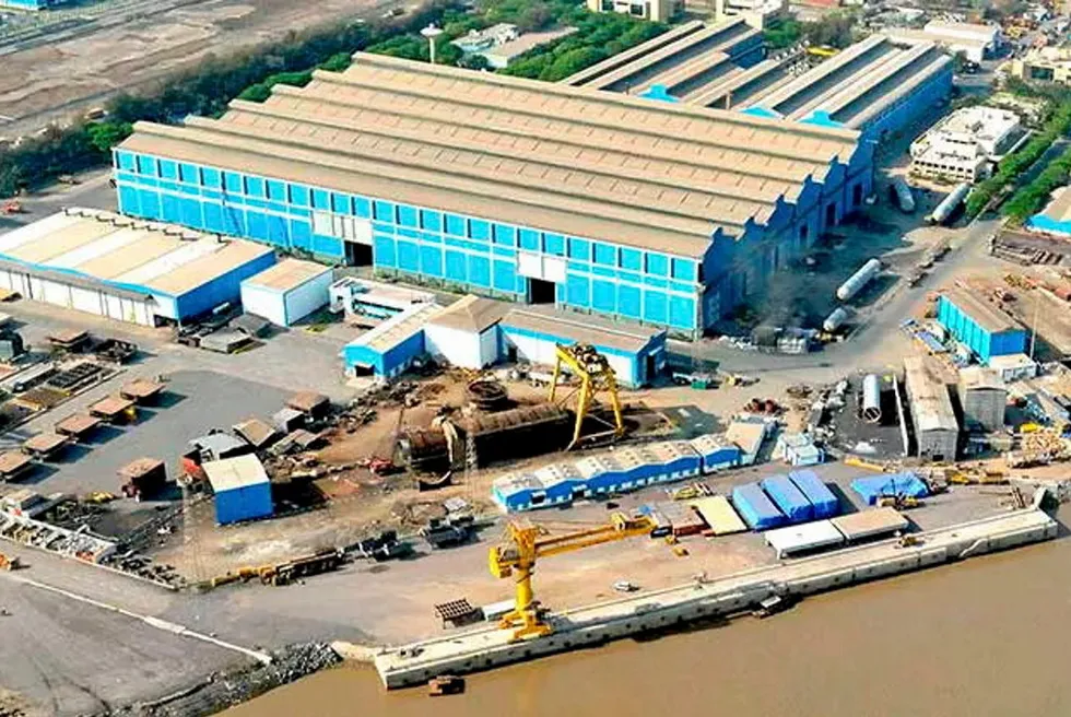 The A. M. Naik Heavy Engineering Complex in Hazira, Gujarat