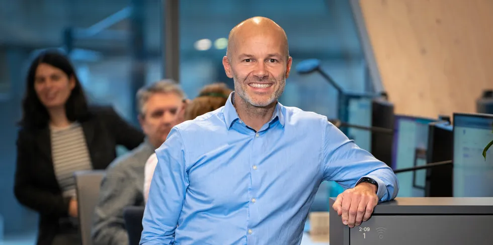 Simen Armond er daglig leder Volte AS. Nå skal Hafslund og Eviny satse sammen i selskapet.