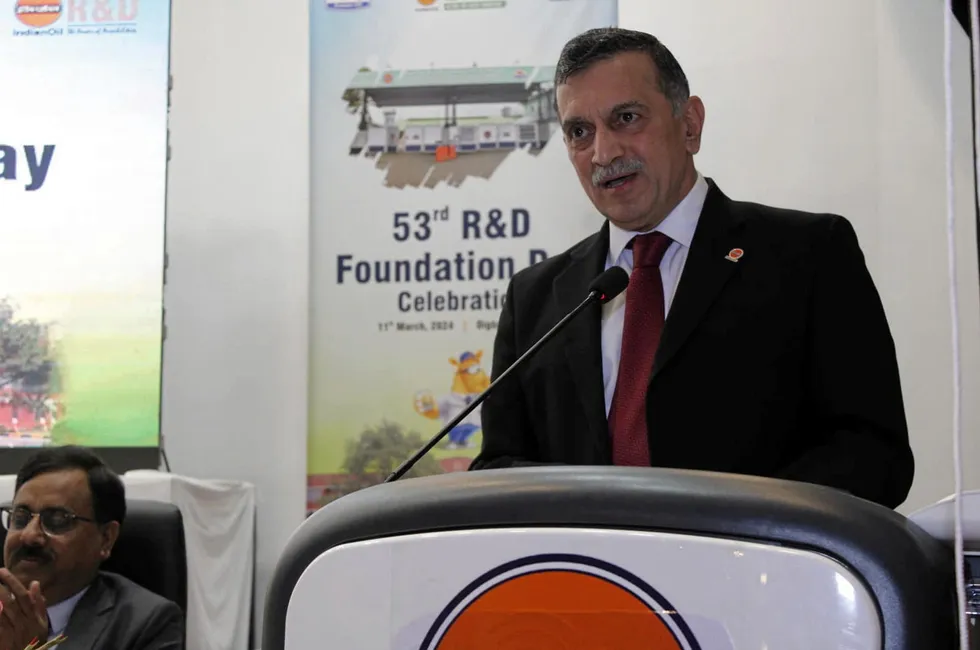 . Shrikant Madhav Vaidya, chairman of IOCL.