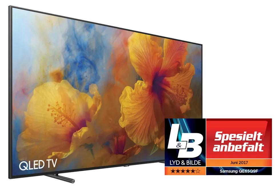 Samsung QE65Q9F viser at Samsungs QLED-teknologi kan konkurrere mot OLED på flere områder. Foto: Samsung
