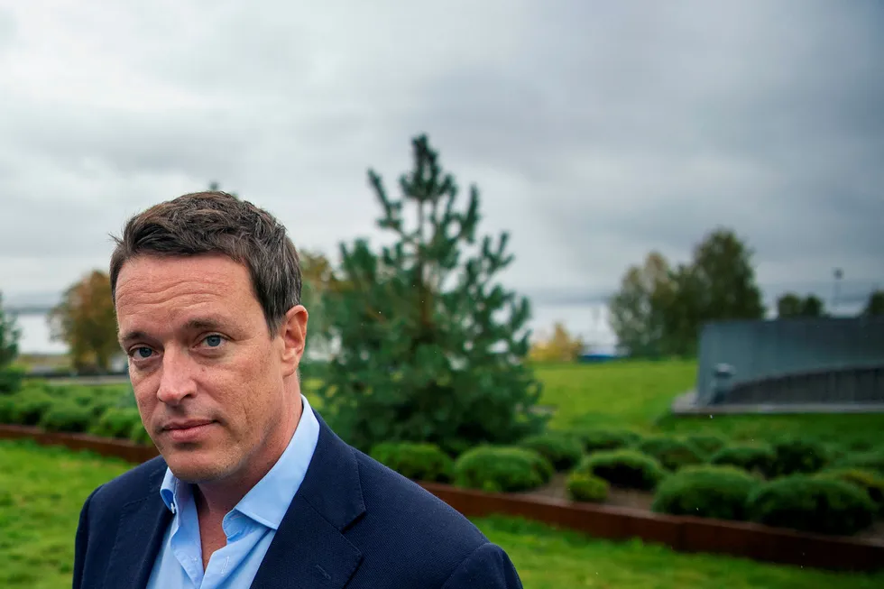 Fredrik Halvorsen, gründer av flere teknologiselskaper og eier av investeringsselskapet Ubon Partners, ble lagt inn på Bærum sykehus med koronasmitte. Han er nå hjemme, men fremdeles isolert. Bildet er tatt i en annen anledning.