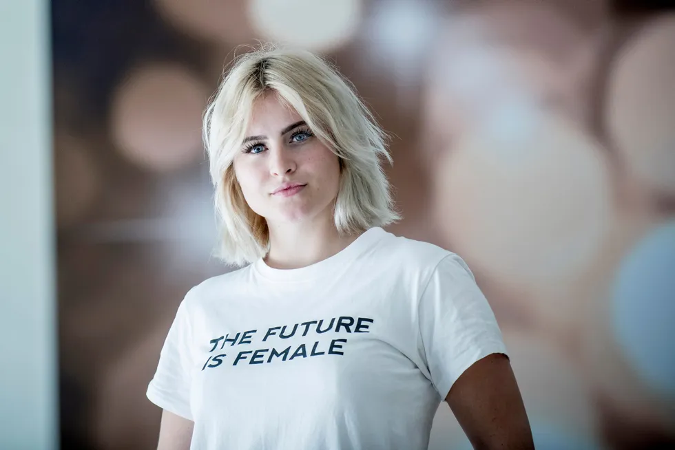 Ferd-arving Katharina Andresen gleder seg til å «feire kjærligheten» førstkommende helg.