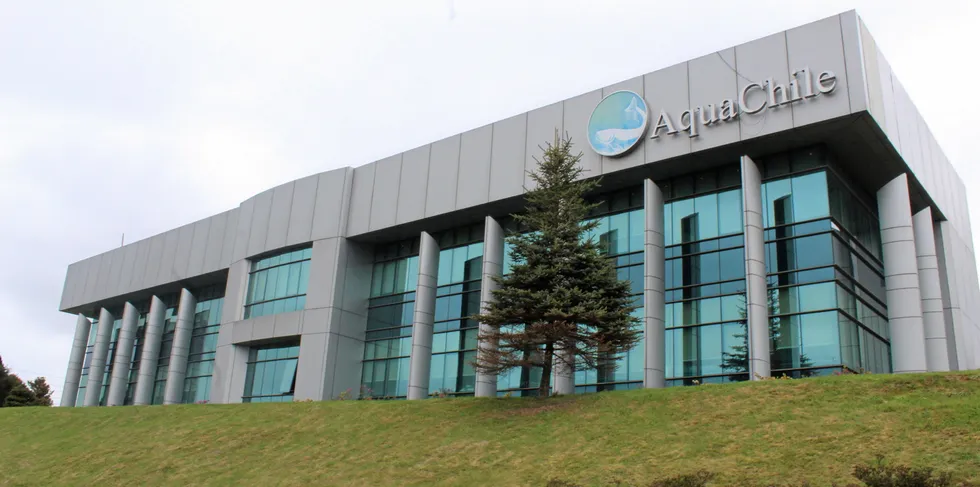 AquaChile offices in Puerto Montt, Chile.