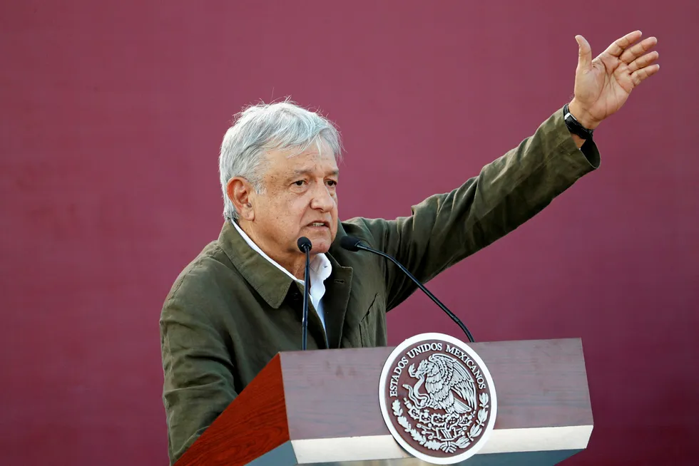 Exploration boom: Mexican President Andres Manuel Lopez Obrador