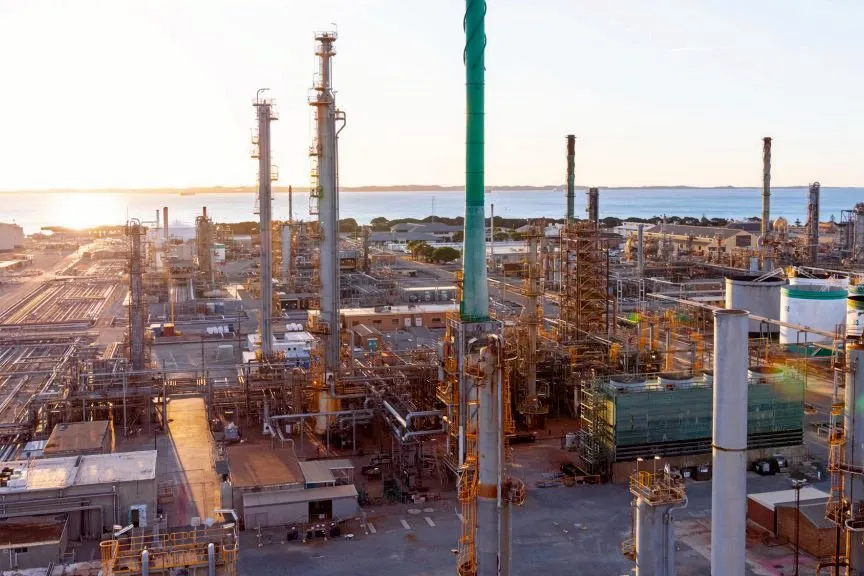 BP's oil refinery at Kwinana, Western Australia, was shut down in 2021.