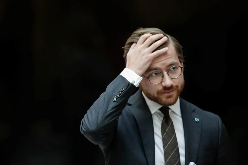 Klima- og miljøminister Sveinung Rotevatn (V) mener regjeringens klimamelding - og Stortingets behandling av den - er en stor seier.