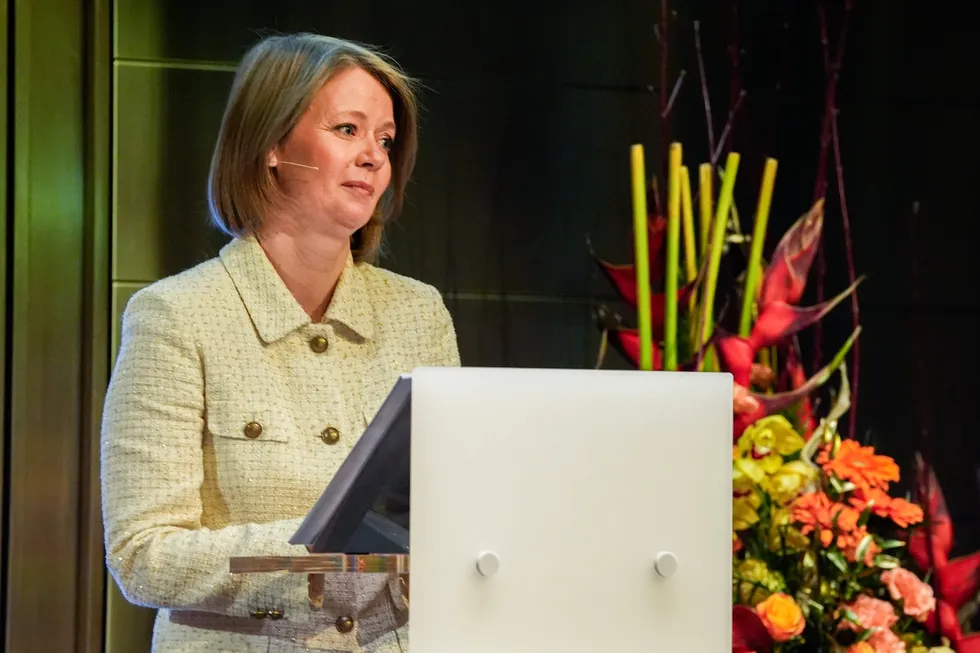 Sentralbanksjef Ida Wolden Bache holder sin tredje årstale torsdag kveld.