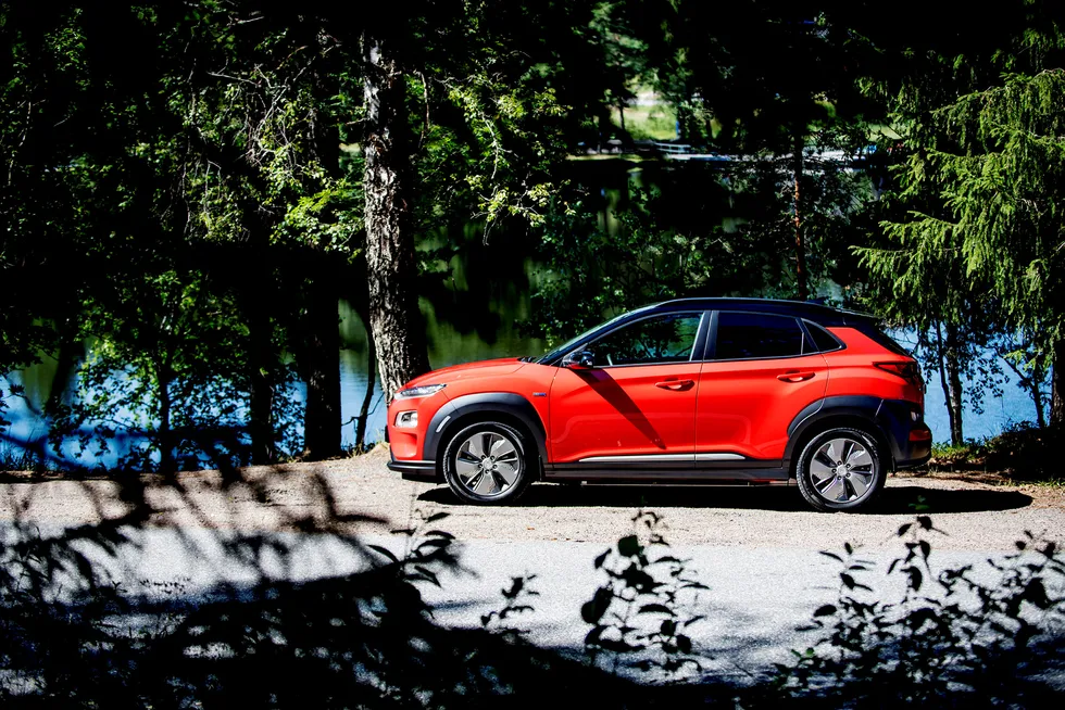I juni var det Hyundai Kona som var den nest mest registrerte bilen etter Volkswagen Golf.