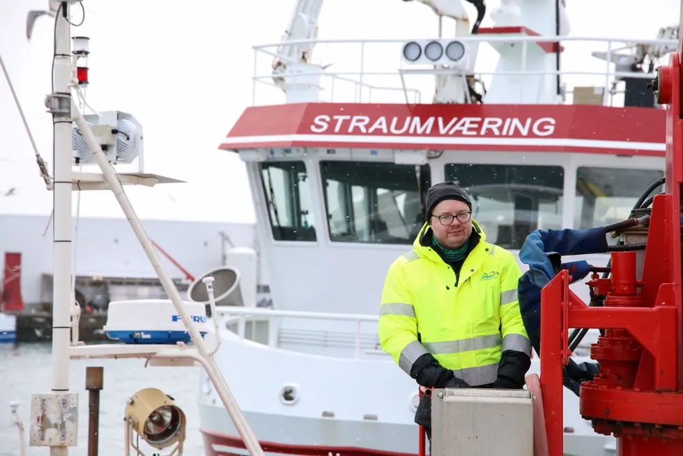 Bjørn Kristian Olsen tok over som daglig leder ved Andenes fiskemottak i februar. Målet er å skape flere helårige arbeidsplasser. Russisk trålfisk kan bli en del av råstoffbasen.