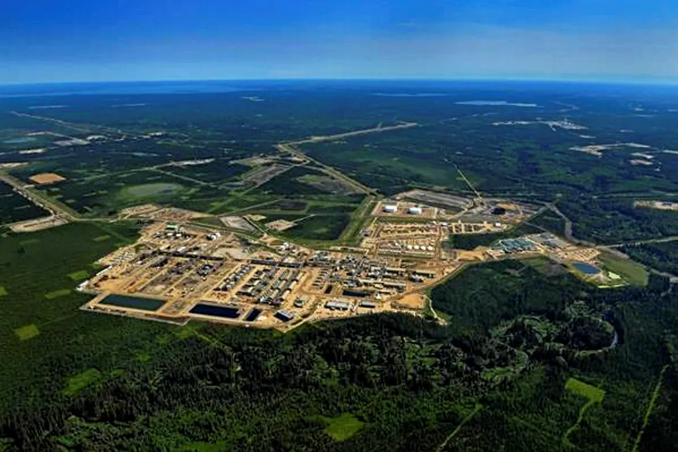 Foster Creek: Cenovus work site