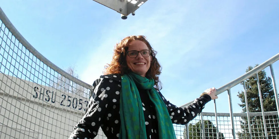 Etn av få: Daglig leder i Stange Energi, Ragnhild Skarstad Sveen, er en av kun tre kvinnelige toppledere blant de 66 medlemsbedriftene i Distriktsenergi. Likevel føler hun seg til tider litt usynllig i en mannsdominert bransje.