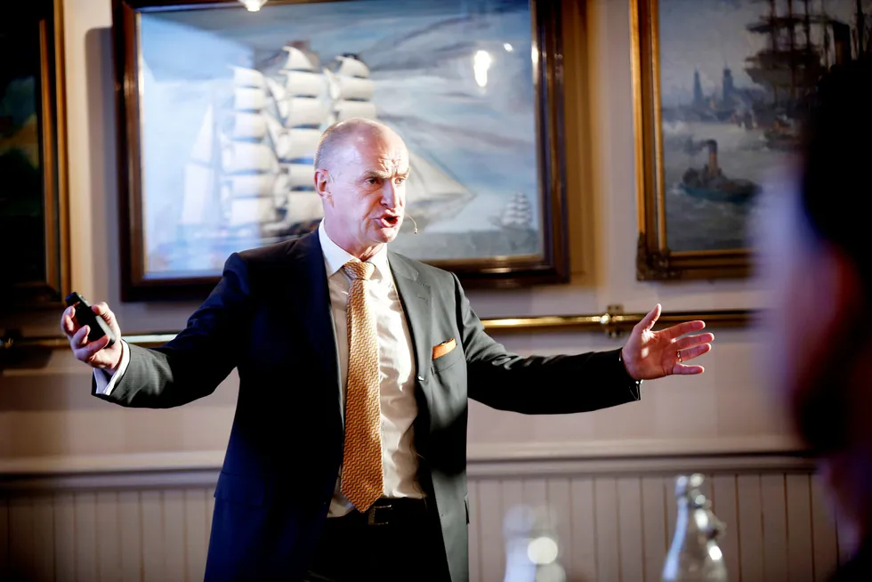 Protector Forsikring, her ved sjef Sverre Bjerkeli, får et overtredelsesgebyr på 400.000 kroner av Arbeidstilsynet. Det er 0,01 prosent av selskapets omsetning i fjor.