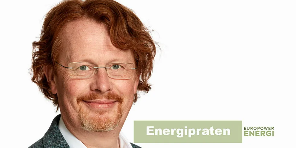 Kommunikasjonsdirektør Henrik Glette i Statnett.