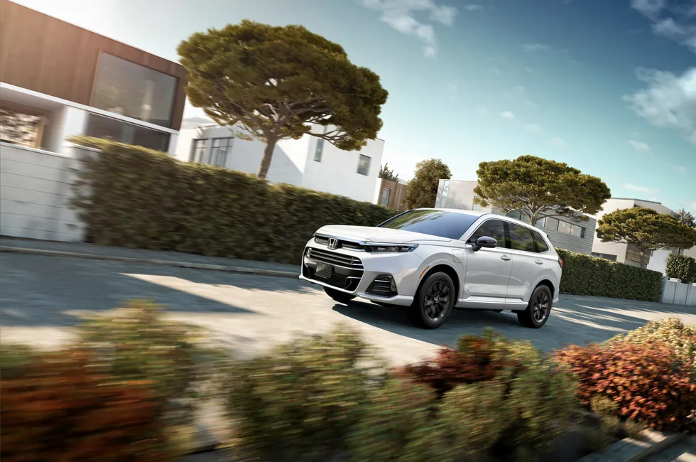 Promotional image of the CR-V e:FCEV.