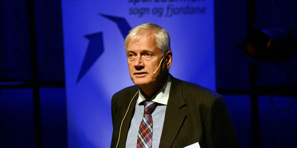 Konsernsjef Johannes Rauboti legger frem historisk godt resultat for SFE. Likevel velger han og styret å foreslå at det avventes med utbytte til eierne i en usikker korona-tid.