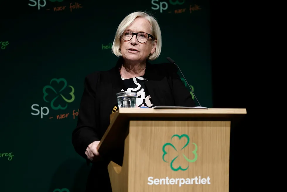 Senterpartiets parlamentariske leder Marit Arnstad.