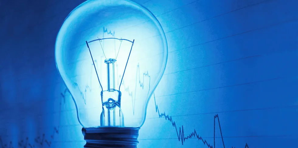 Spot tirsdag: Opp 2,78 euro til 4,84 euro/MWh