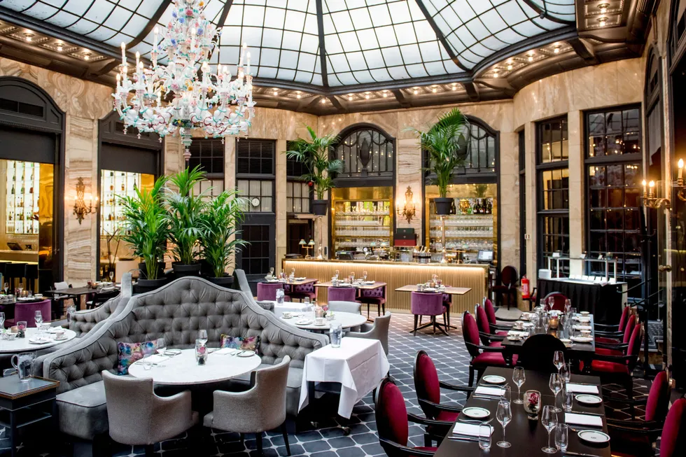 Helsedirektoratet vil ikke at Palmen på Grand Hotel i Oslo eller andre skal få skjenke alkohol. Ellers kan de holde åpent.