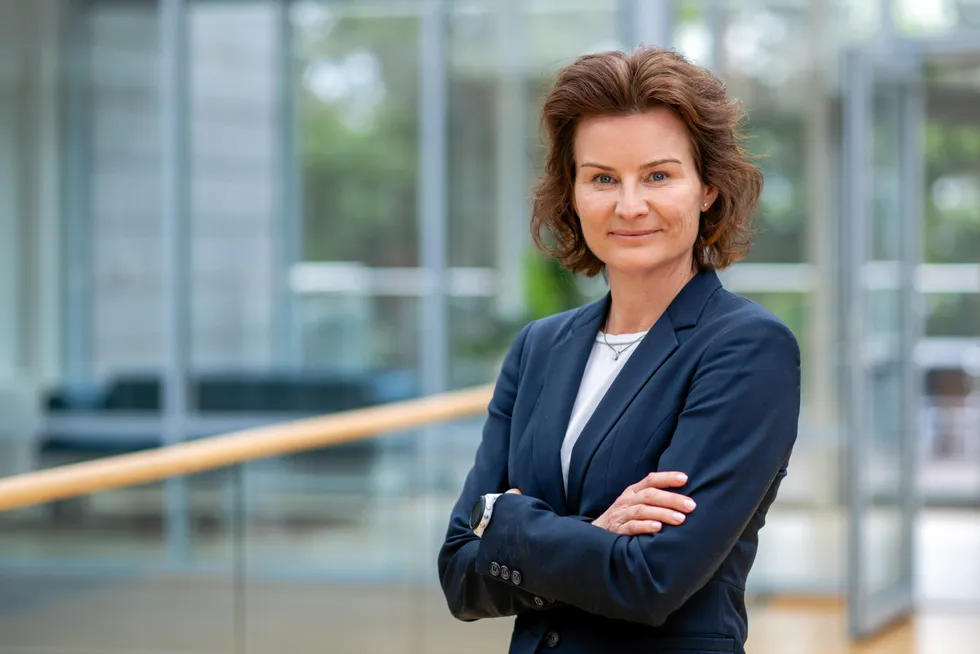 Kari Ekelund Thørud er ny administrerende direktør i Hydro Energi. Tirsdag presenterte selskapet sitt resultat for første halvår.