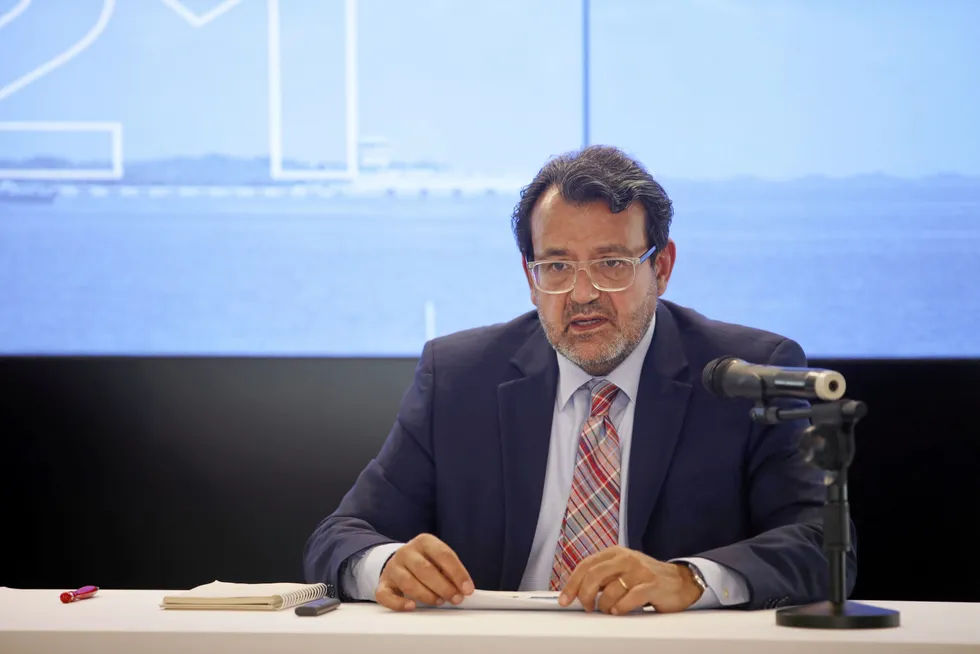 Colombia bid round. Armando Zamora, president of Colombian hydrocarbons regulator ANH