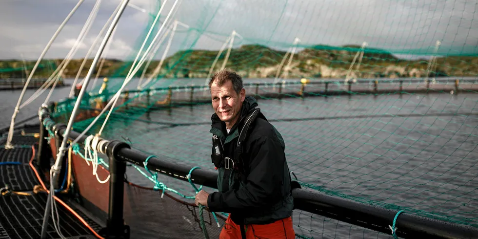 Ørretoppdretter Ola Braanaas flyttet i fjor til Bø i Vesterålen for å spare skatt.