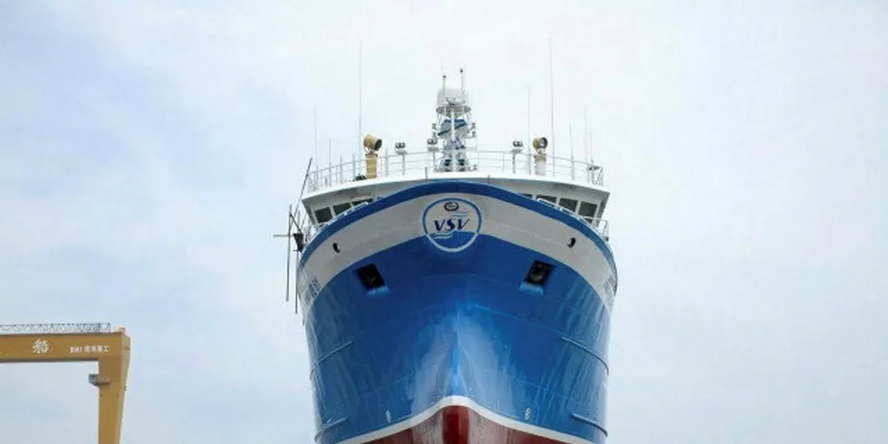 Breki launched at Chinese yard.