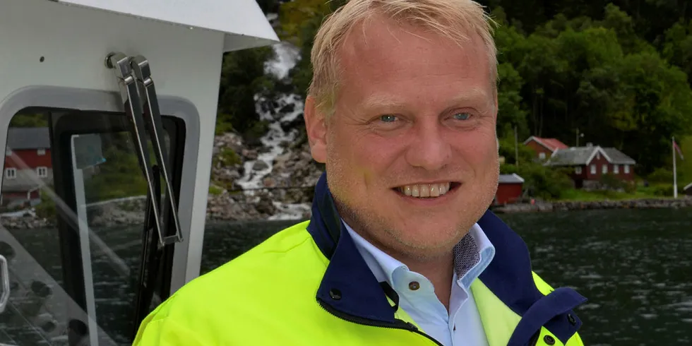 FREMGANG: Sognekraft har løftet seg betydelig i 2018, både når det gjelder resultat, egenkapitalandel og avkastning. Konsernsjef Terje Bakke Nævdal kan være godt fornøyd med fjoråret.
