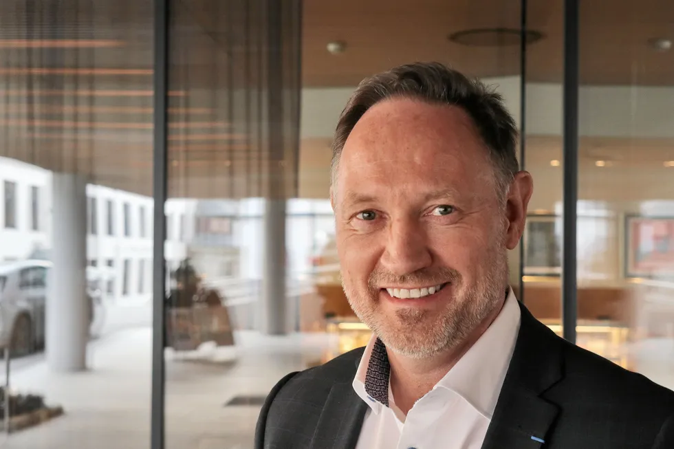 Stål Heggelund er Norsk industris maritime bransjesjef.