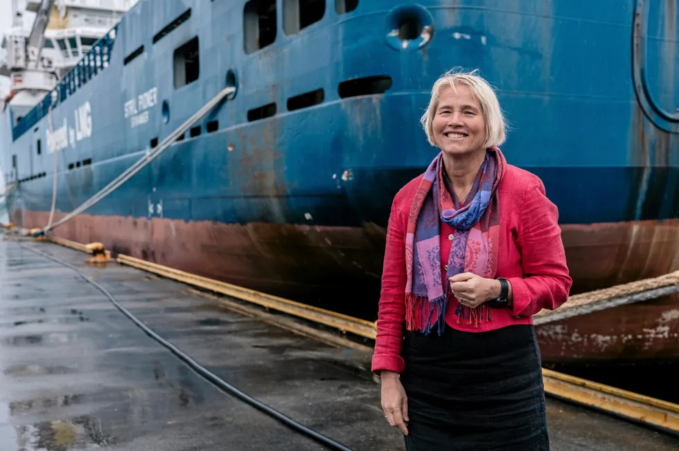 Daglig leder Anne Jorunn Møkster i Simon Møkster Shipping