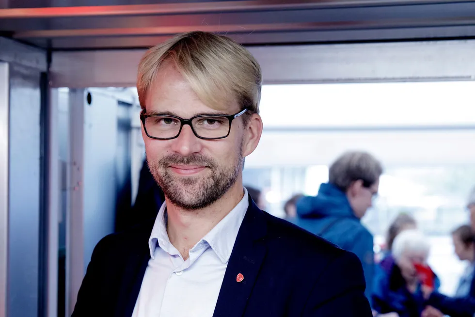Byrådsleder Roger Valhammer.