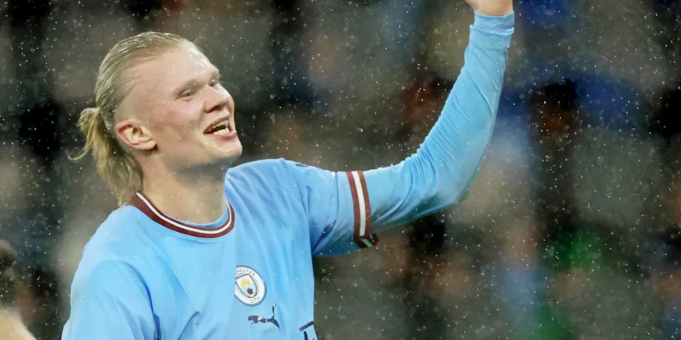 Manchester City's Erling Braut Haaland - en stor sjerne i internasjonal fotball.