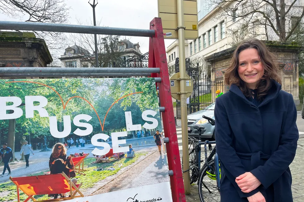 Statssekretær og EØS-ansvarlig i Utenriksdepartementet Maria Varteressian var tirsdag i Brussel for samtaler med EU om blant annet energi og handel.