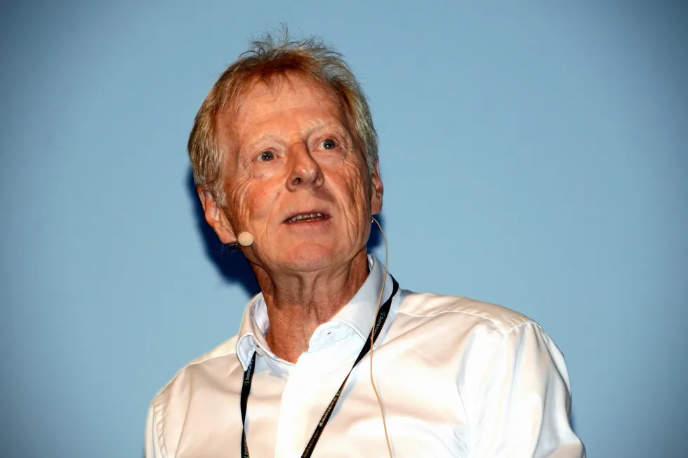 Daglig leder i Distriktsenergi, Knut Lockert, under fjorårets årskonferanse.