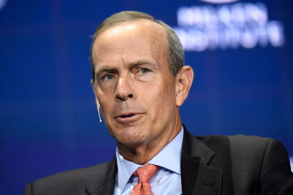 Chevron chief executive Mike Wirth.