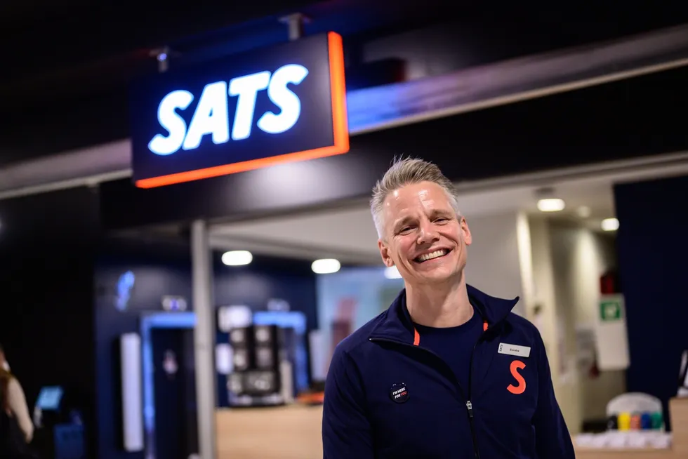 Sondre Gravir er sjef i Sats og har sett aksjekursen fly høyt den siste tiden.